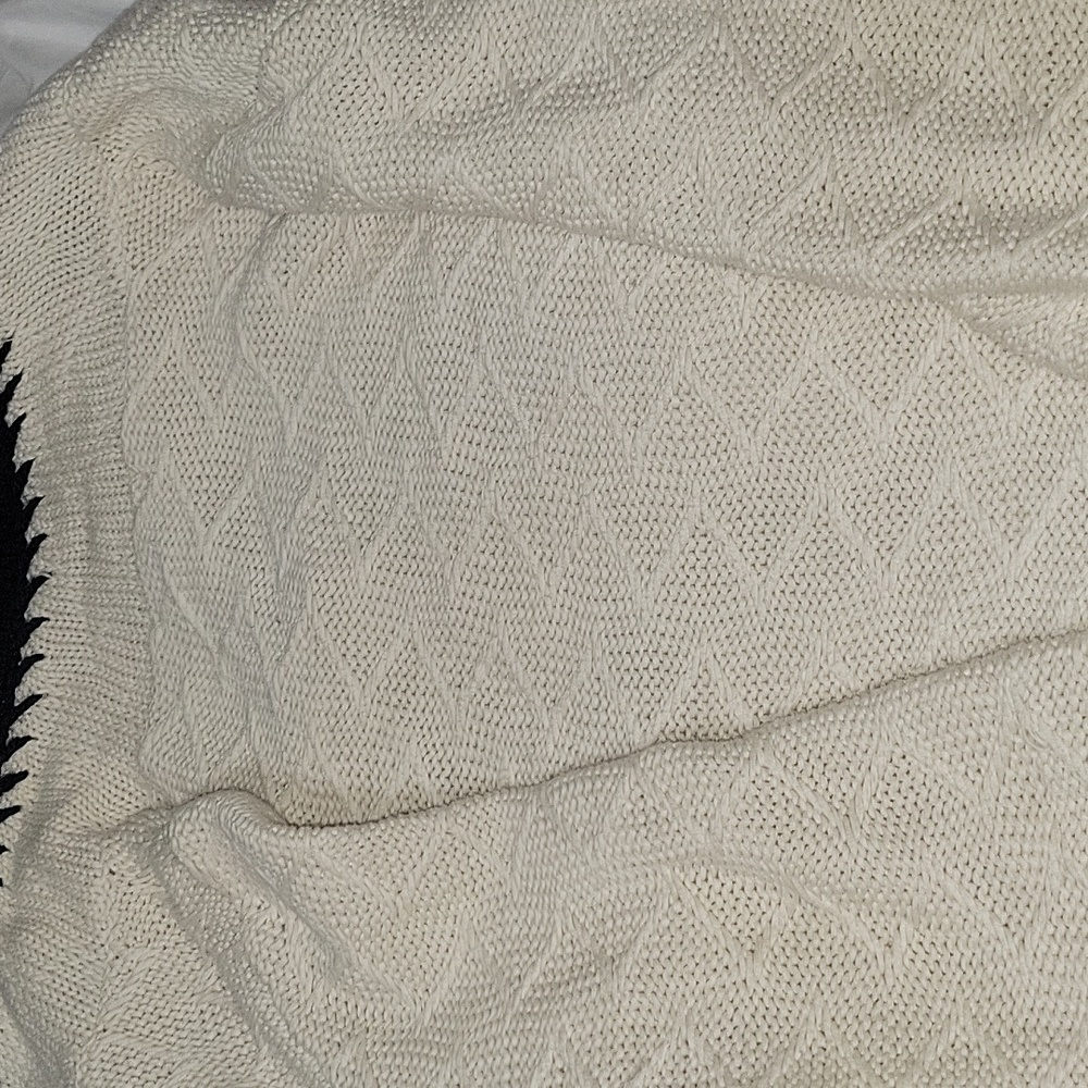 Cabi 297 M Cream "Socialite" Knit Open Front Cardigan Sweater jacket - Picture 11 of 14